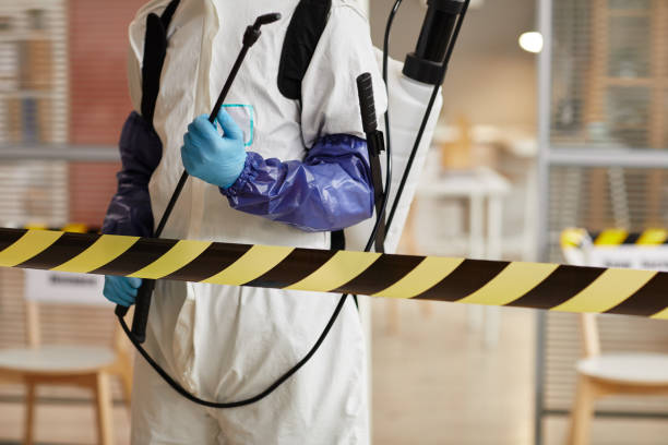 Professional Crime Scene Cleanup technician working in Long Branch, NJ